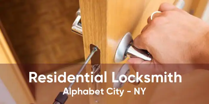 Residential Locksmith Alphabet City - NY