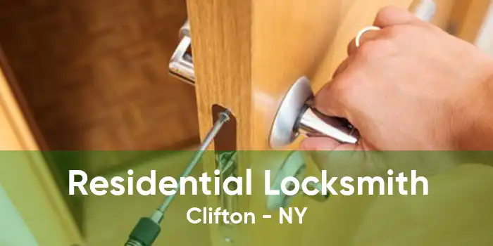 Residential Locksmith Clifton - NY